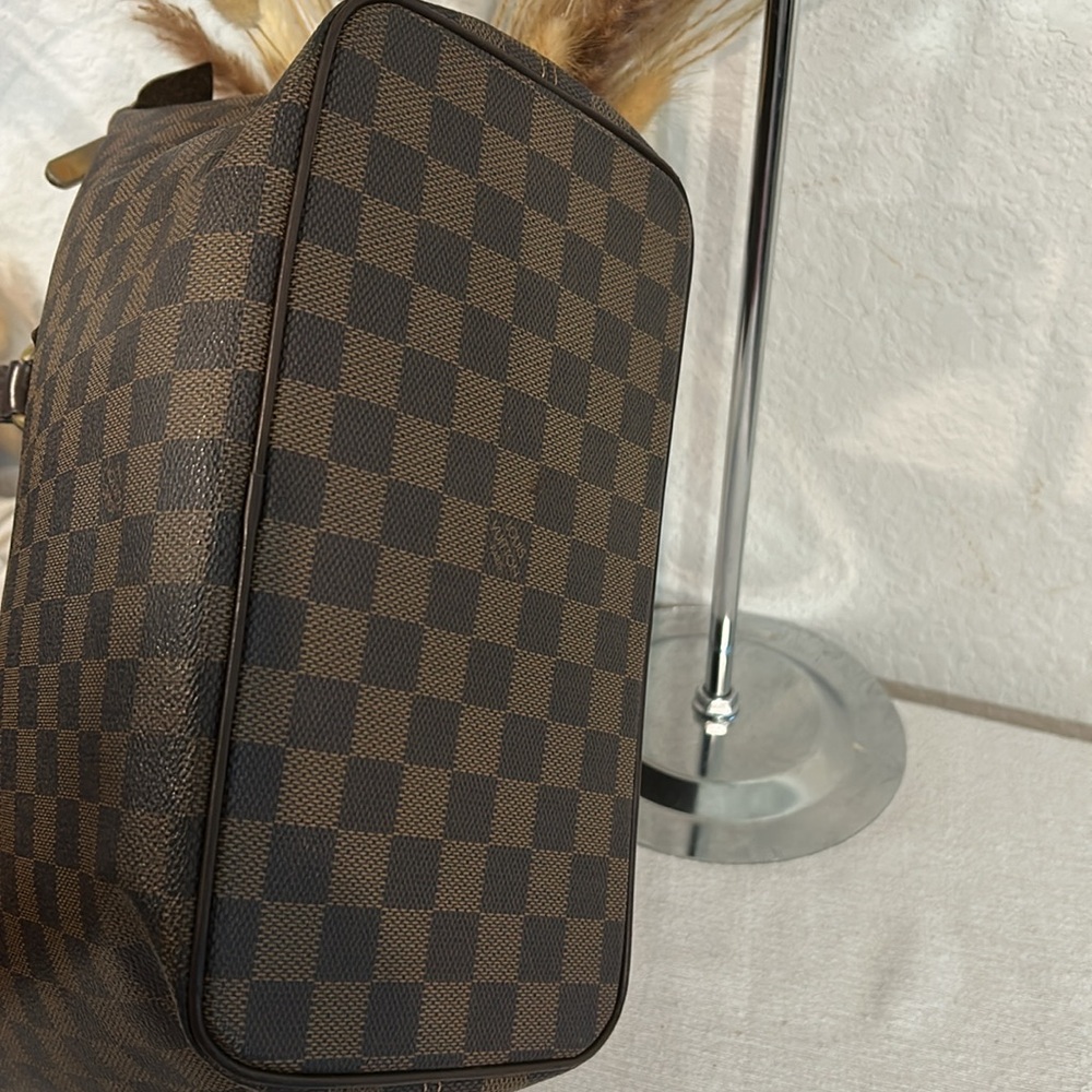 Authentic Louis Vuitton Damier Saleya PM Ebene Tote Bag Brown with COA - Picture 12 of 16